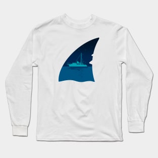 Jaws Fin Long Sleeve T-Shirt